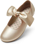 DREAM PAIRS Girls Ballerina Flats with Bow for Every Occasion