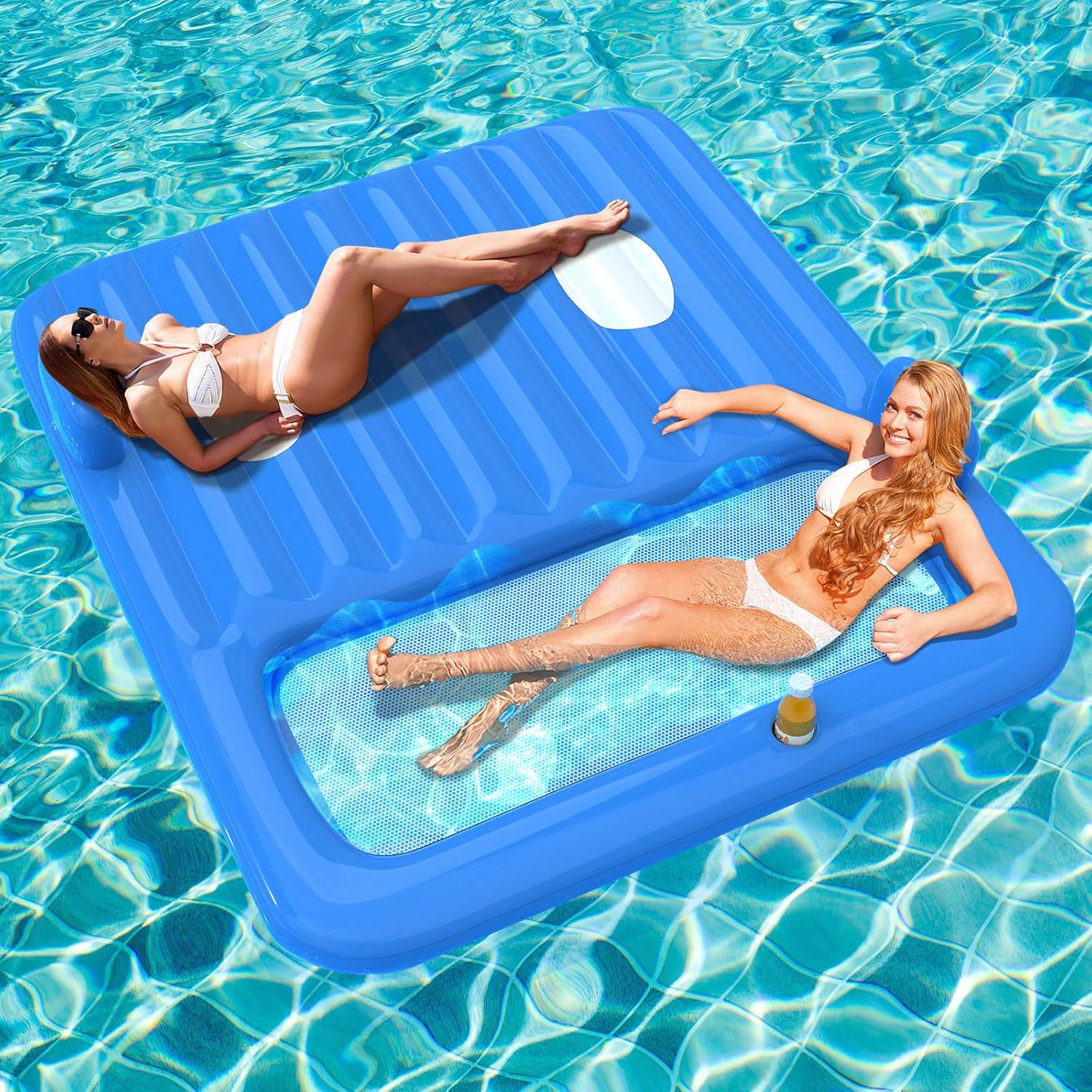 Inflatable Tanning Pool Lounger Float for Ultimate Relaxation
