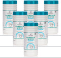 Surface Cleaning Wipes Bleach Free 6 Pack - Multipurpose Canisters