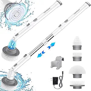 Voweek Electric Spin Scrubber for Effortless Bathroom Cleaning