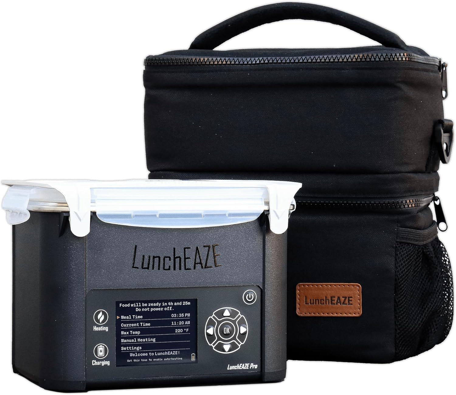 LunchEAZE Pro Cordless Heated Lunchbox for Hot Meals Anywhere
