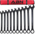 ABN Large Combination Wrench Set 33 to 50mm - 10 Piece Jumbo Set