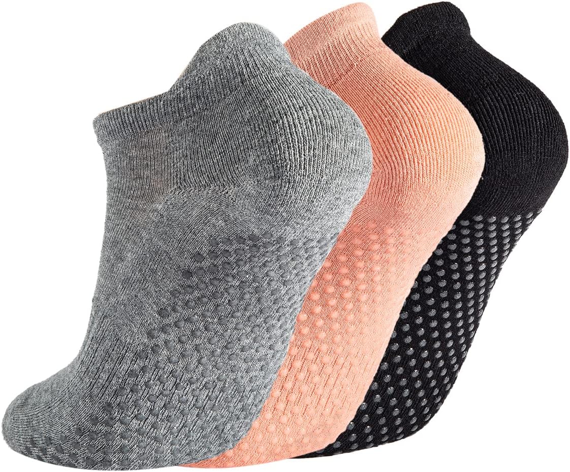 Breslatte Grip Socks for Women - Non-Slip Pilates