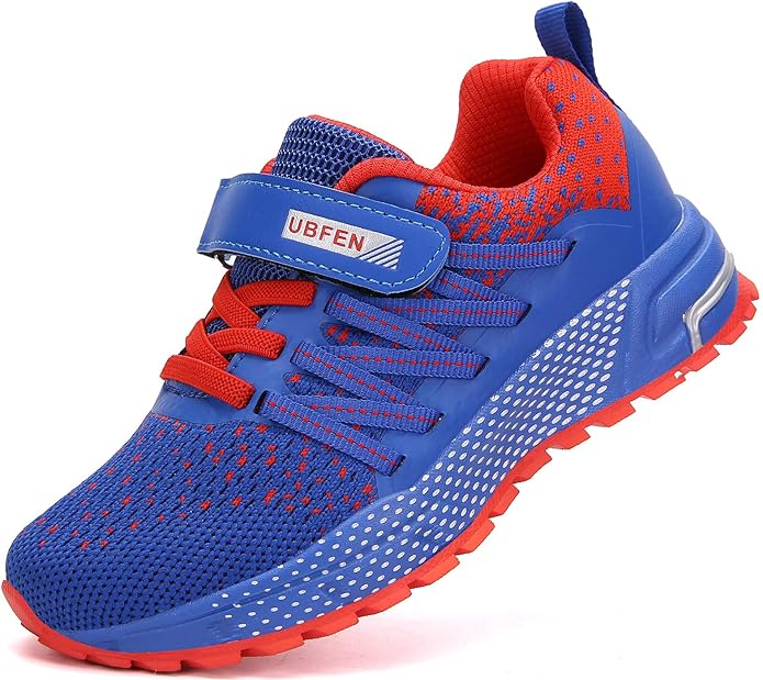KUBUA Kids Sneakers for Boys Girls Lightweight Athletic Shoes