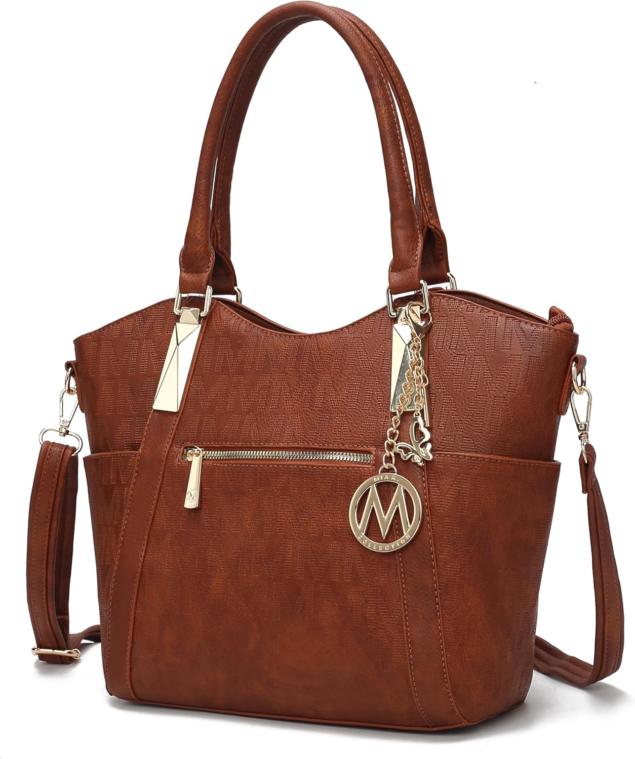 MKF Collection Vegan Leather Tote Bag for Women - Hazel Style