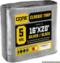Core Tarps Classic 5 Mil Tarp Cover - Waterproof, UV Resistant (16 x