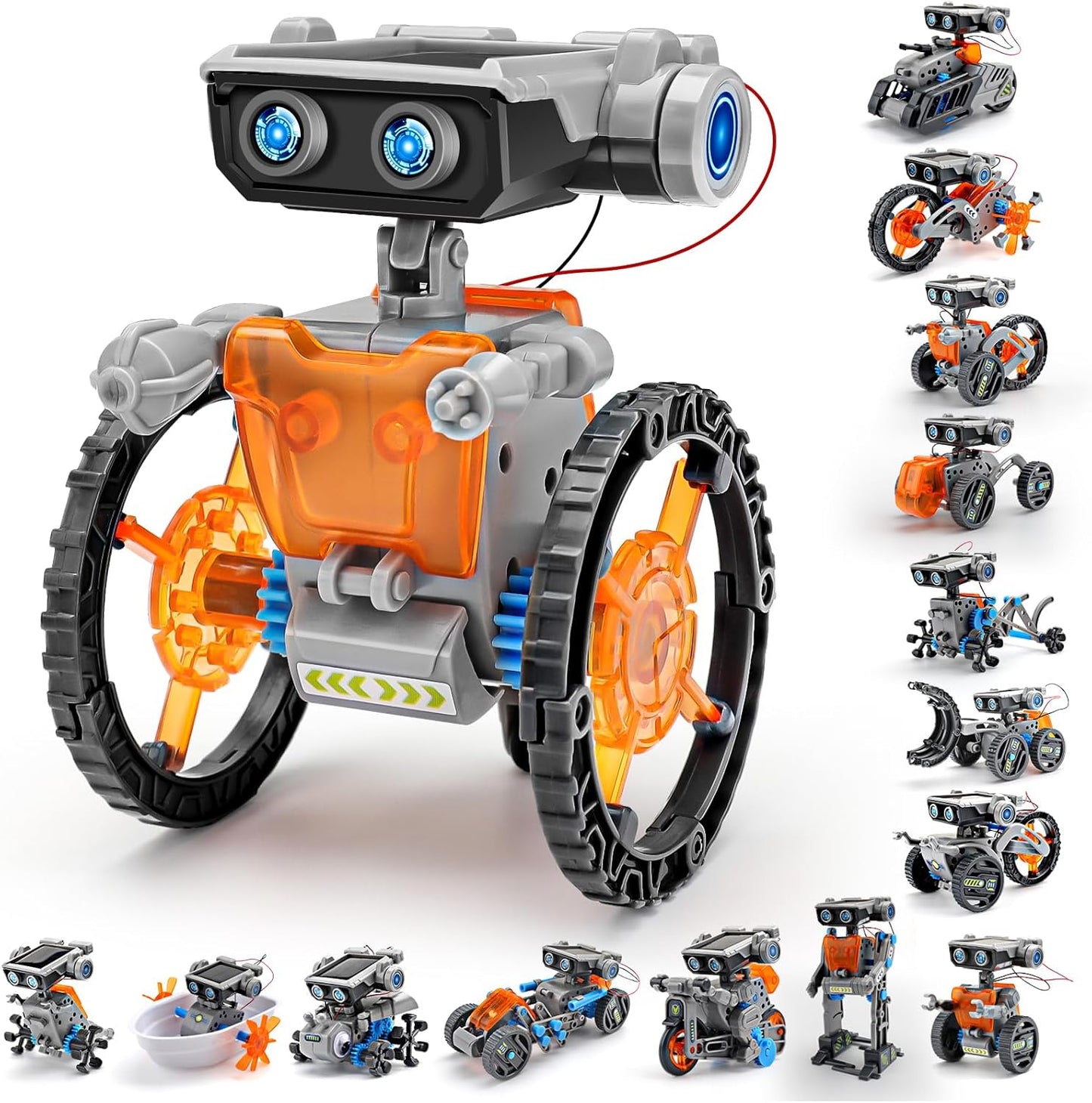 Sillbird 15-in-1 Solar Robots: STEM Education Fun
