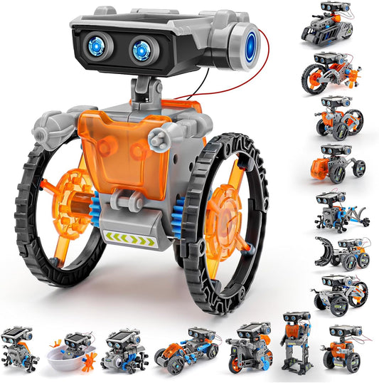 Sillbird 15-in-1 Solar Robots: STEM Education Fun