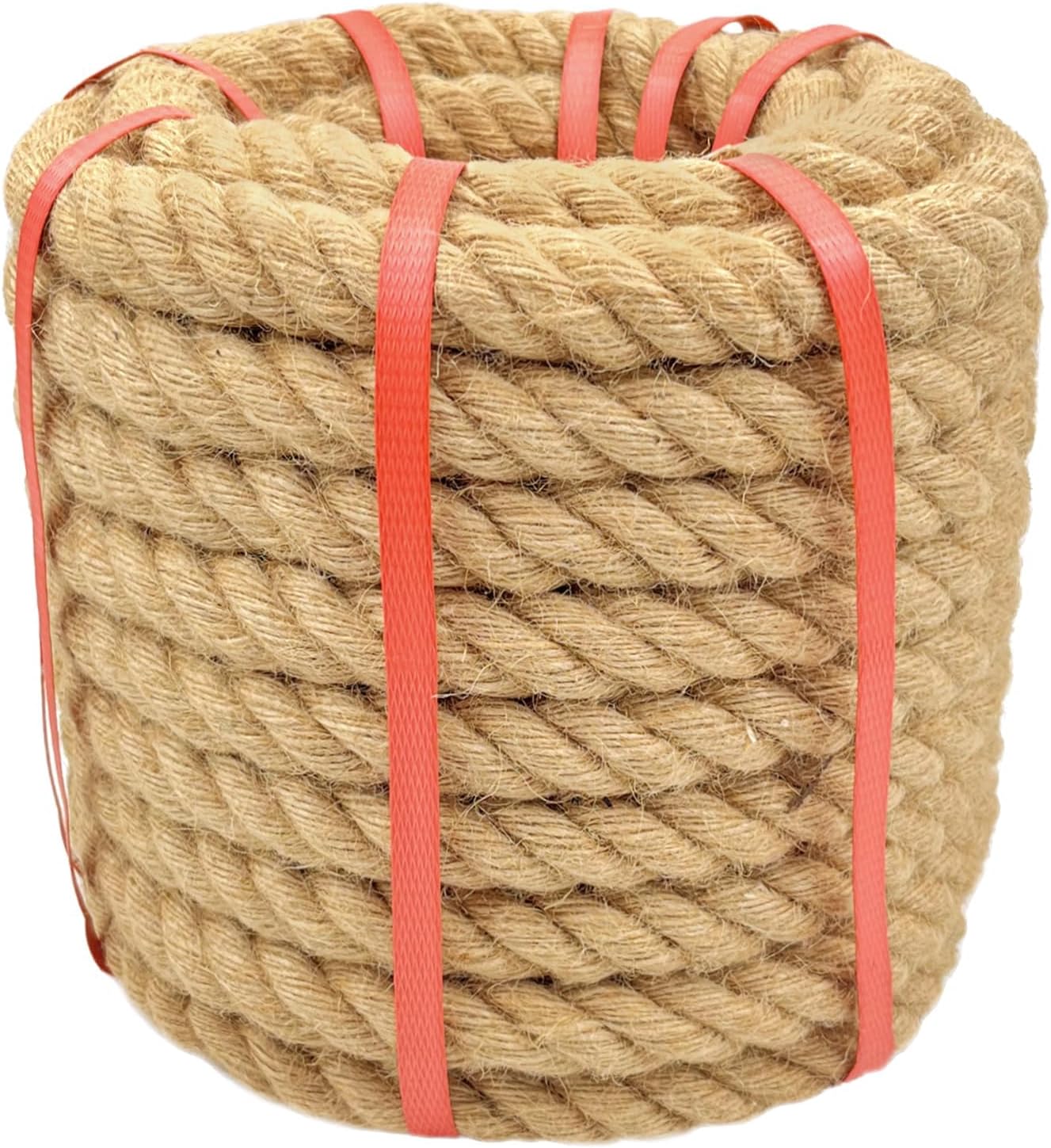 Natural Hemp Rope 1in X 50ft for Crafts and Outdoor Projects