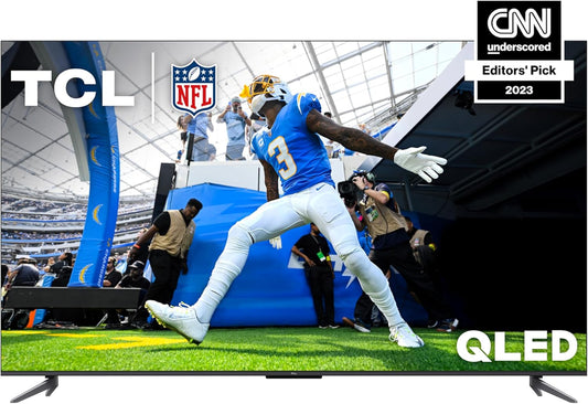 TCL 65 QLED 4K Smart TV - Dolby Vision, Atmos, Game Accelerator