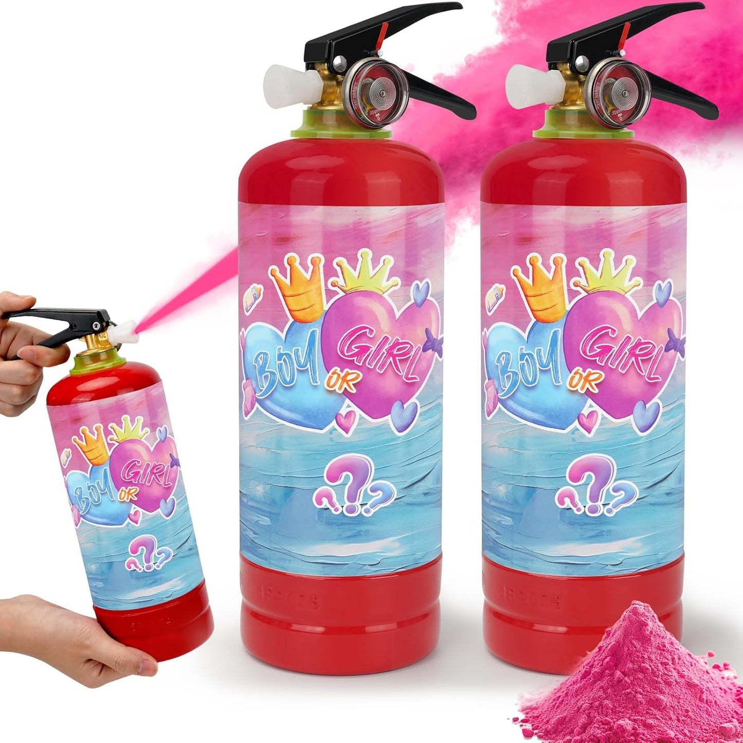 Gender Reveal Fire Extinguisher for Exciting Party Moments