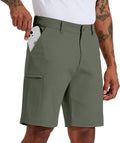 Willit Men's Golf Shorts 10ft Stretch Quick Dry Cargo Shorts