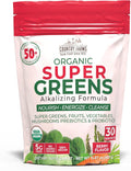Super Greens Berry Flavor Organic Drink Mix - Natural Energy Boost