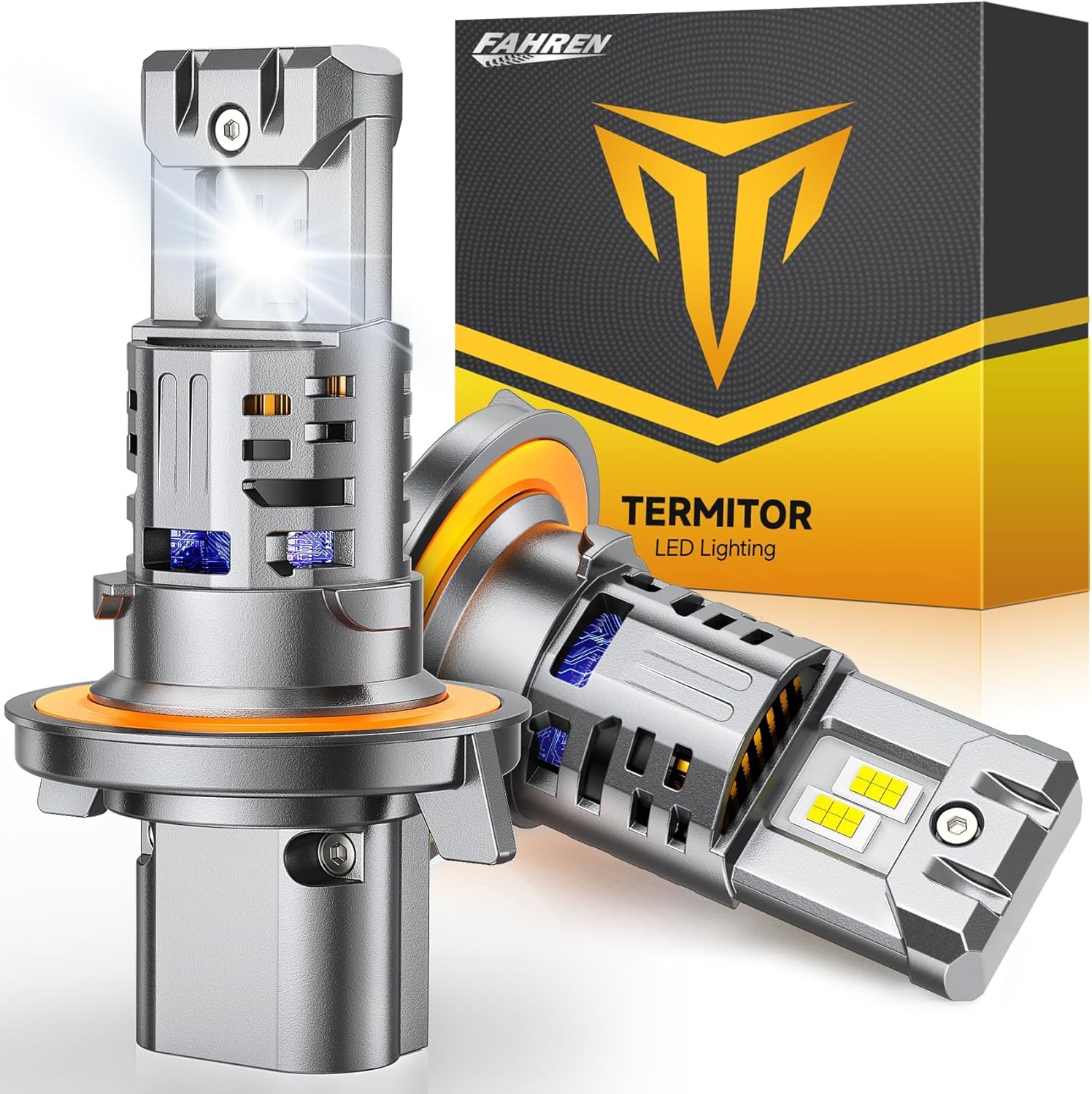 H13 LED Bulbs with 1200% Brightness for Extreme Visibility