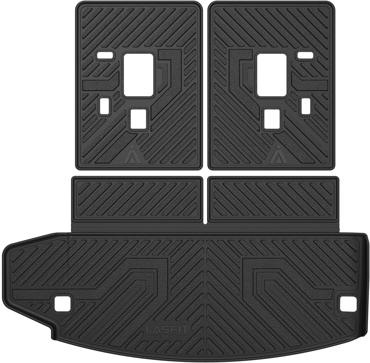 LASFIT Trunk Mat for Dodge Durango 2016-2025, All Weather Fit