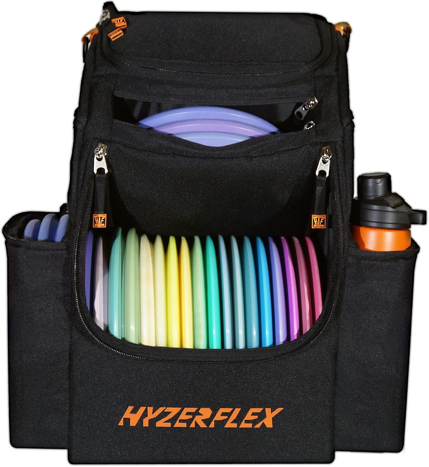 ALLSTAR Disc Golf Backpack | Pro Quality | 30+ Disc Capacity | Dust/Water Repellent | Hyzerflex