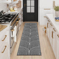 Tiffasea Washable Runner Rug 2 ft x 7 ft - Reversible Cotton Hallway