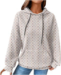 Waffle Knit Hoodie: Comfy Fall Sweatshirt for Women