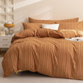 JELLYMONI Boho Striped Duvet Cover Set for Full Size Beds