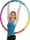 Weighted Hula Hoop for Weight Loss and Fitness - 3.3 lb