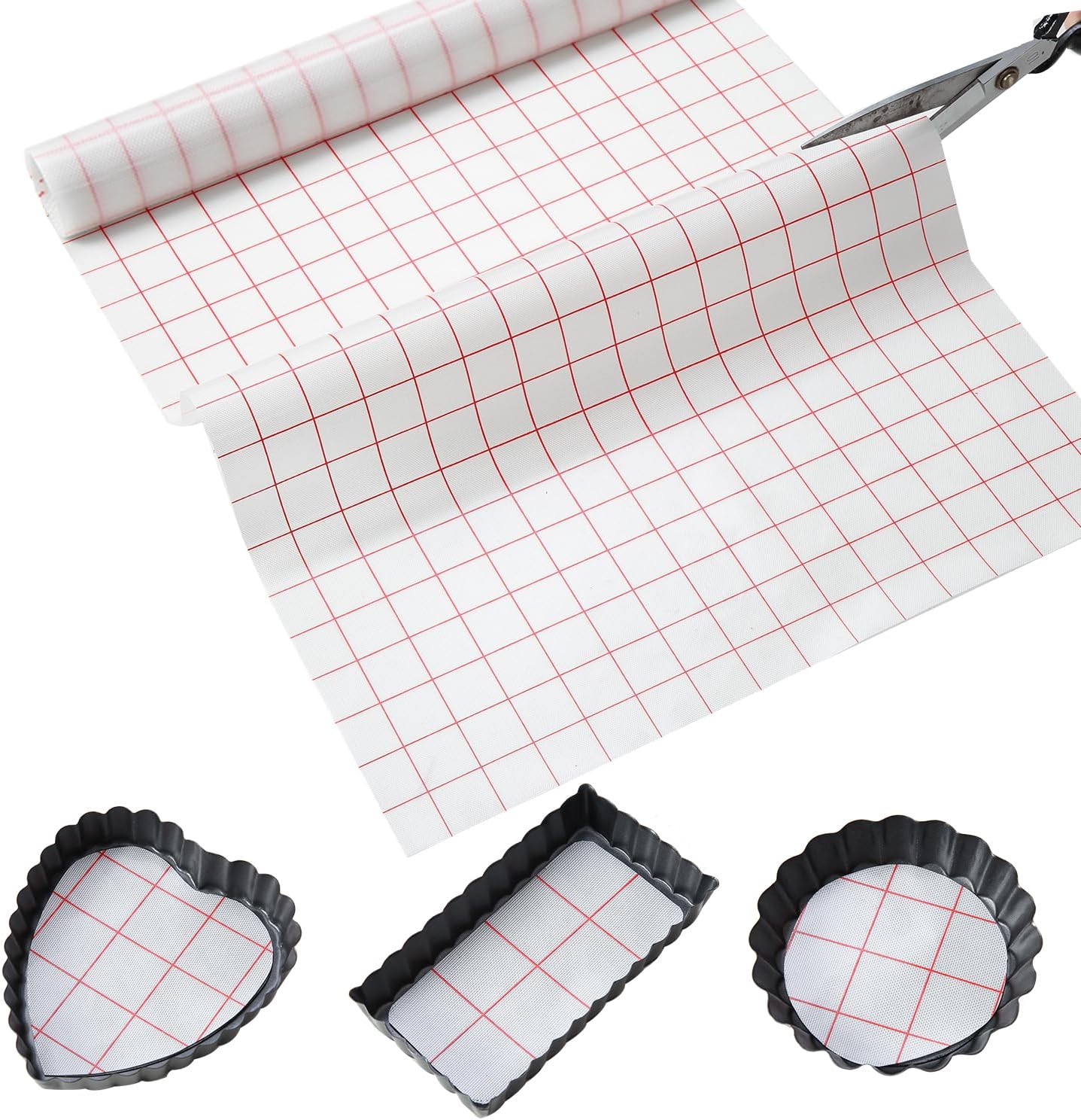 Non-Slip Silicone Baking Mat: Free Cutting & Non-Stick! 