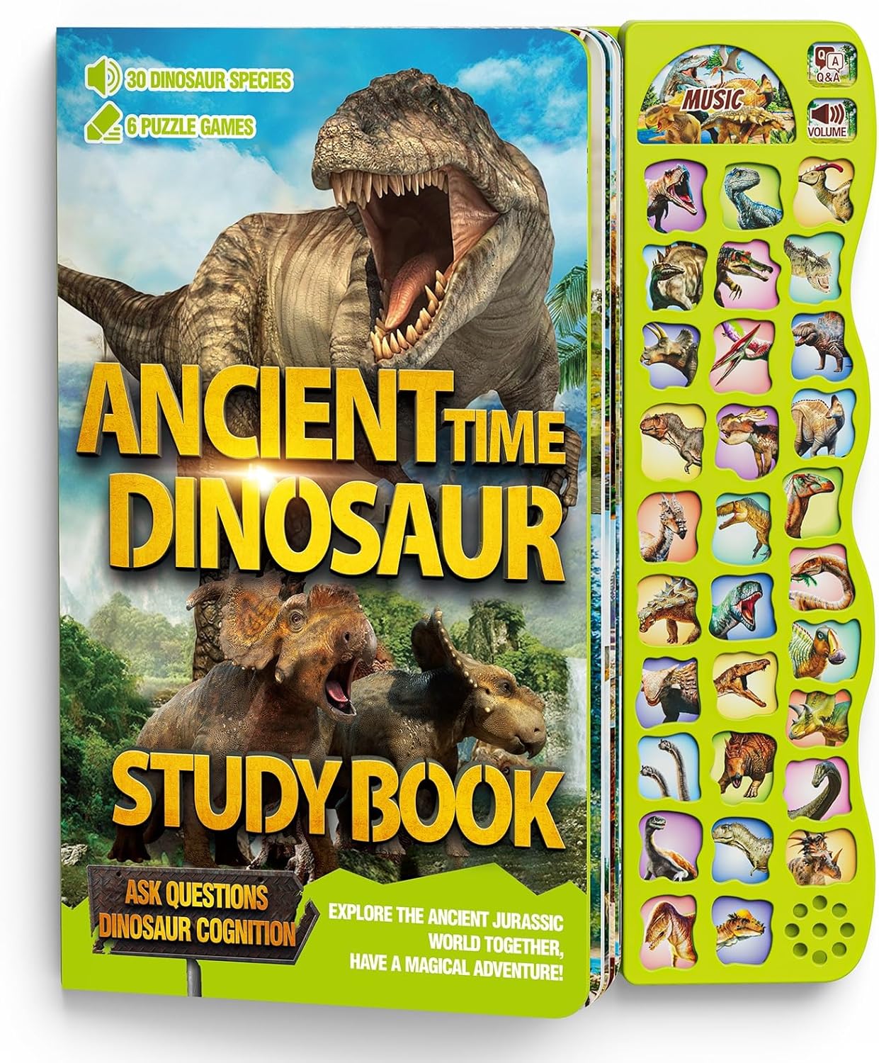Dinosaur Toys for Kids 3-5 with Sounds and Learning Fun
