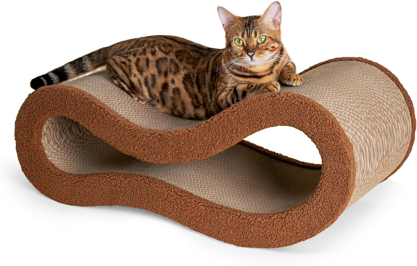 Cloud Lounge Cat Scratching Pad for Large Cats with Ergonomic Design