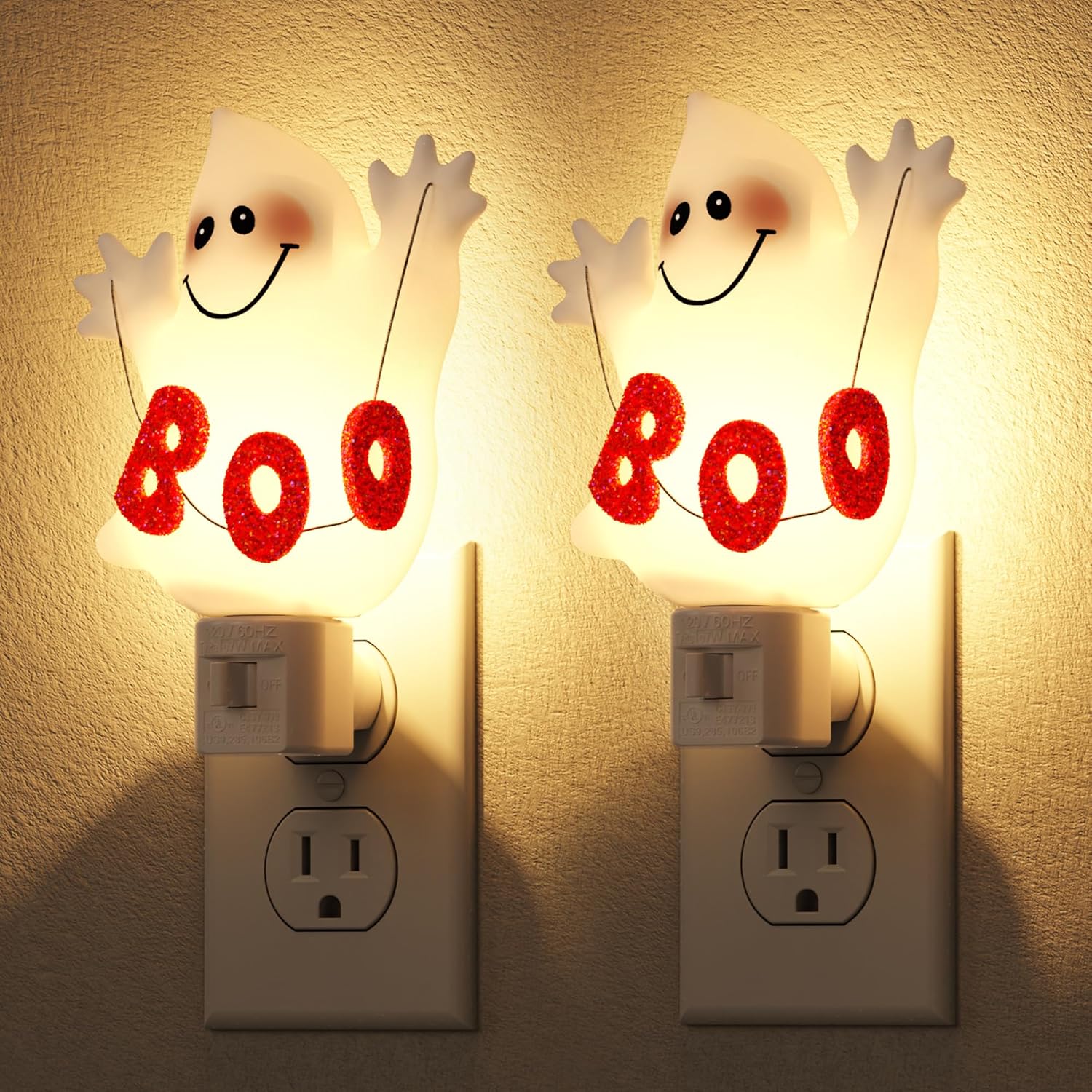 DORESshop Halloween Night Light Plug in for Spooky Decor