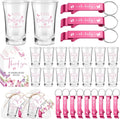 50 Sets Baby Shower Favor with Acrylic Shot Glasses and Gifts