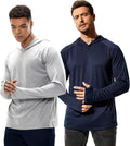 MIER Men's UPF 50+ Hoodie for Comfortable Outdoor Enjoyment
