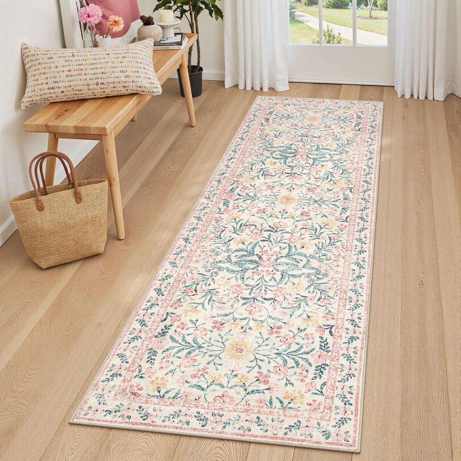 Lahome Boho Hallway Runner Rug 2x6 for Stylish Indoor Spaces
