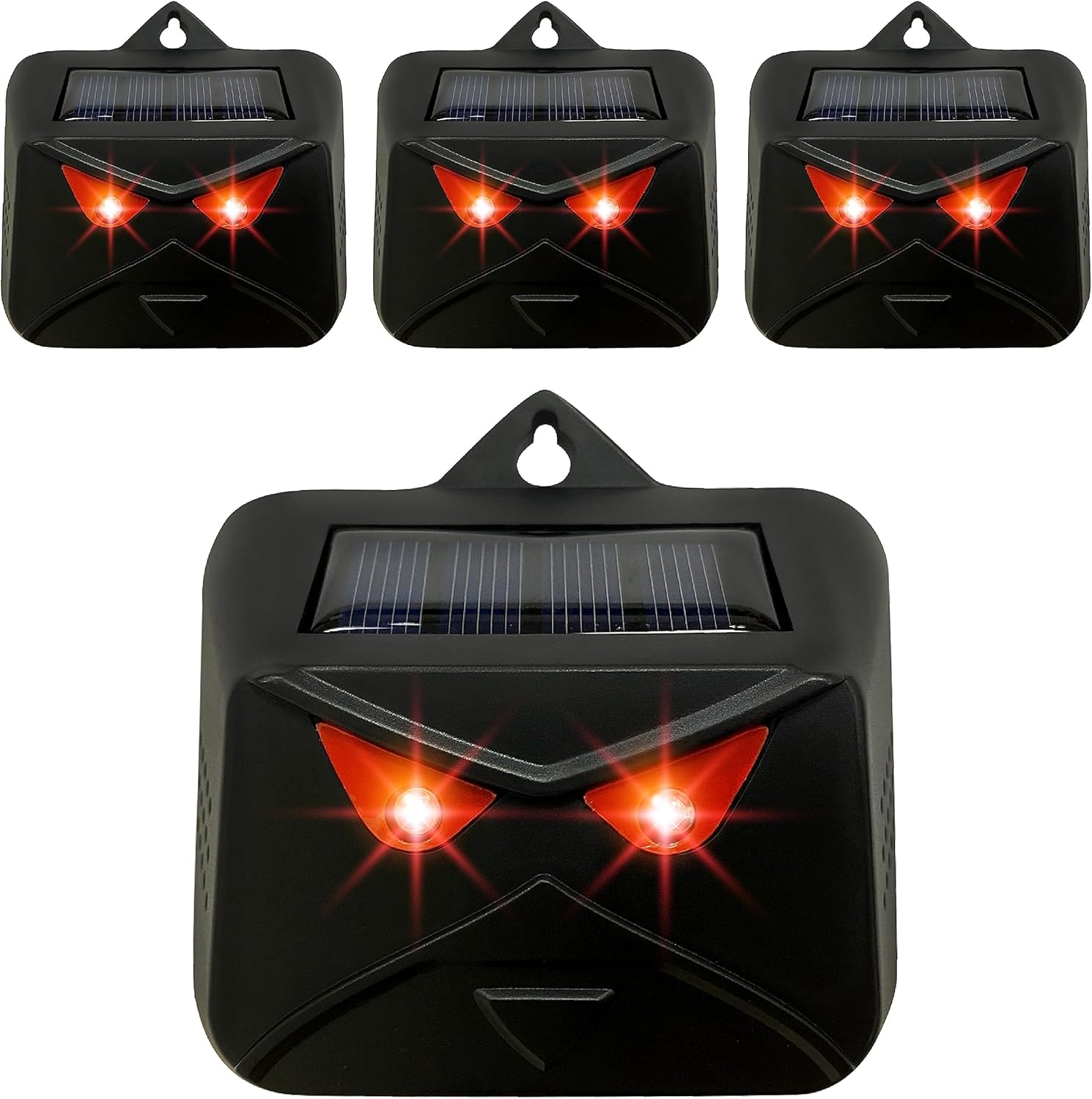 4 Packs Solar Animal Repeller Outdoor for Effective Deterrence