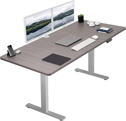 VIVO Electric Standing Desk with Memory Height Adjustment Features