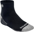 Premium Bamboo Crew Work Socks - Soft Moisture Wicking Quarter Socks
