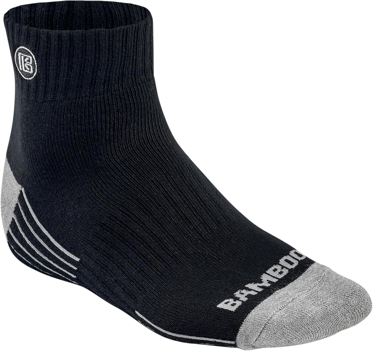 Premium Bamboo Crew Work Socks for Comfort and Odor Control