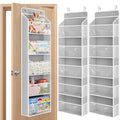 Toy Stuffed Animal Storage Over The Door Organizer - Roomy 5-Shelf