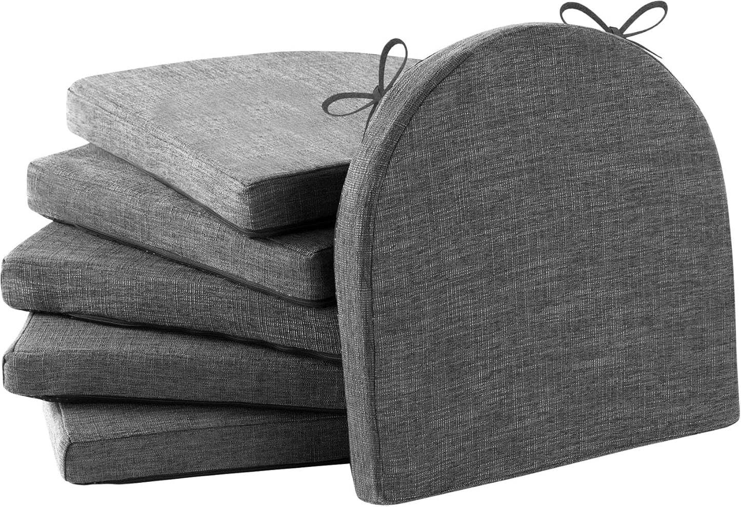 Chair Cushions for Dining Chairs with Ties and Non-Slip Bottom