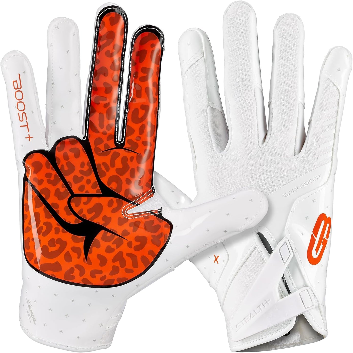 Grip Boost Football Gloves with Sticky Technology for All Players