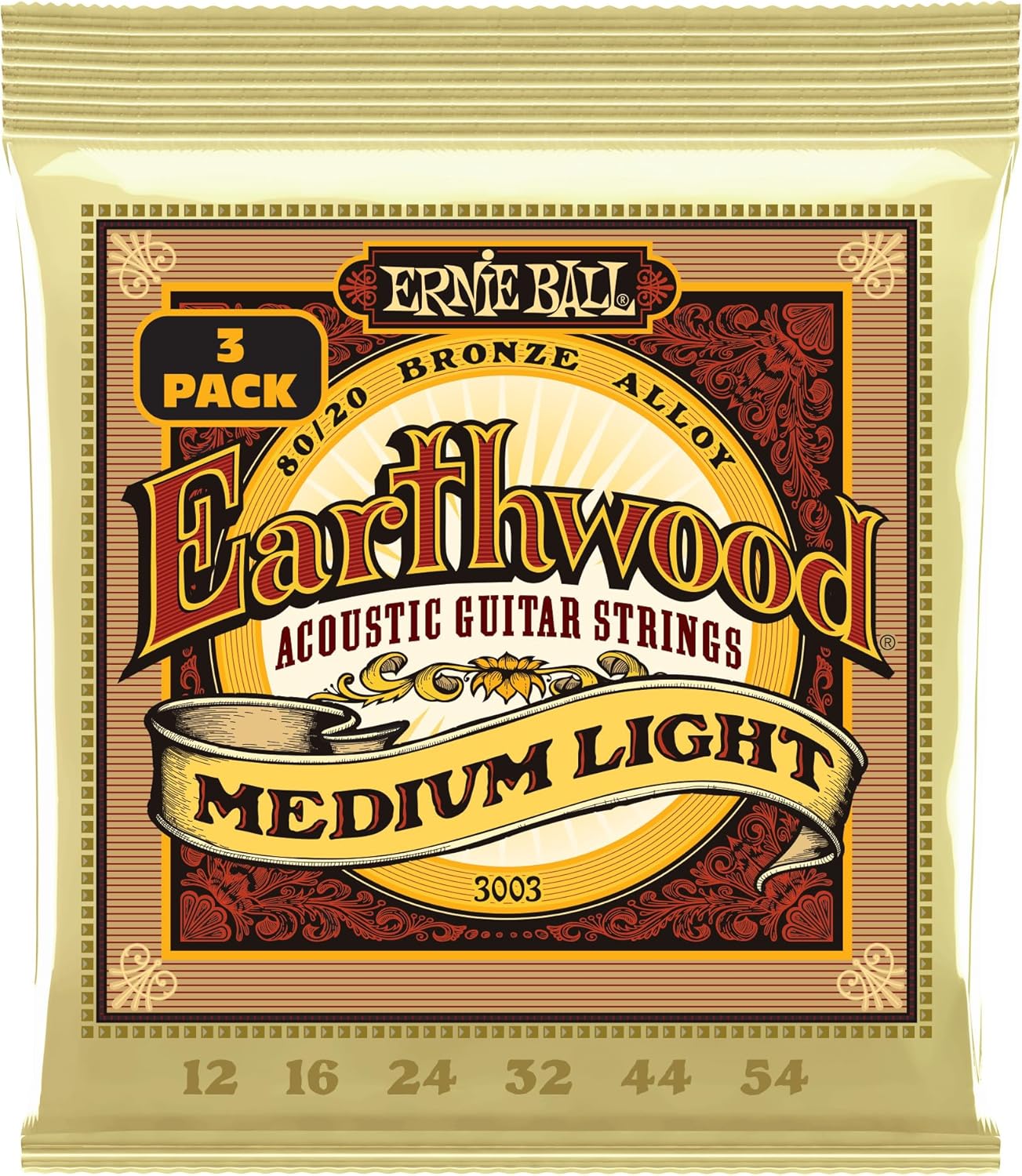 Enhance Your Sound: Ernie Ball Medium Light Guitar Strings