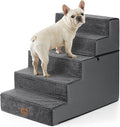 Dog Stairs for Small Dogs, 5 Tier Removable Wider Pet Steps