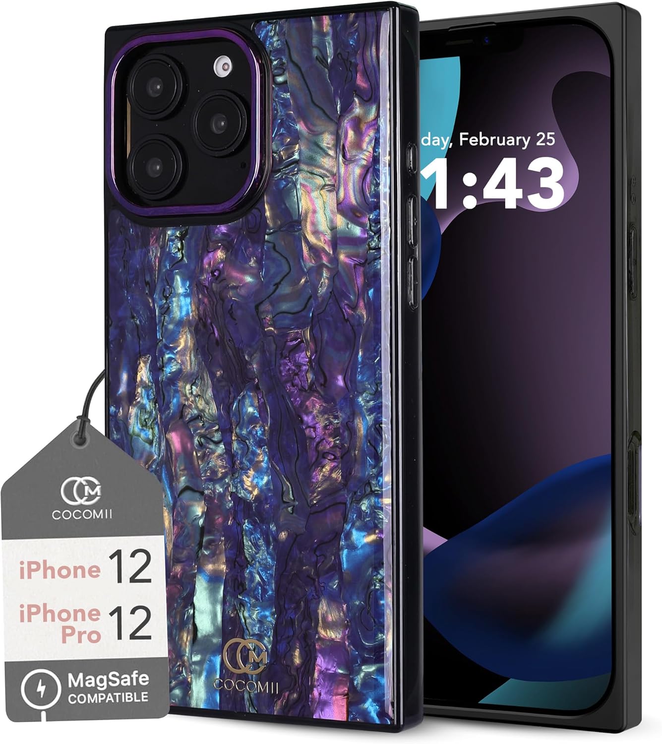 Rectangle Case for iPhone 12/12 Pro - Glossy Protection & Style