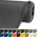 Waterproof Canvas Fabric by the Yard 58in Grey - Durable 600D Cordura