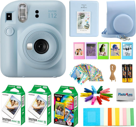 Fujifilm Instax Mini 12 Instant Film Camera Bundle for Fun