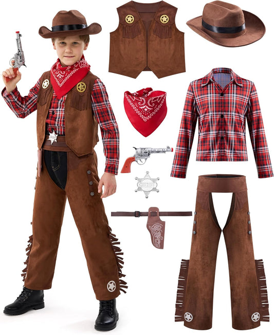 Spooktacular Creations Halloween Cowboy Costume for Kids Fun
