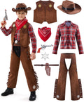 Spooktacular Creations Halloween Cowboy Costume for Boys - Complete 9