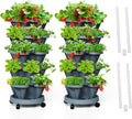 Strawberry Tower Garden Planters for Indoor and Outdoor Growing