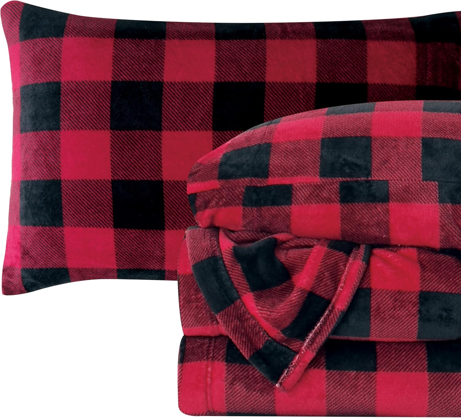 Luxuriously Soft Velvet Flannel Sheet Set for Cozy Comfort