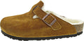Birkenstock Women's Arizona Suede Soft Footbed Sandals - Comfort