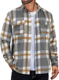COOFANDY Mens Flannel Shirts for Stylish Casual Looks