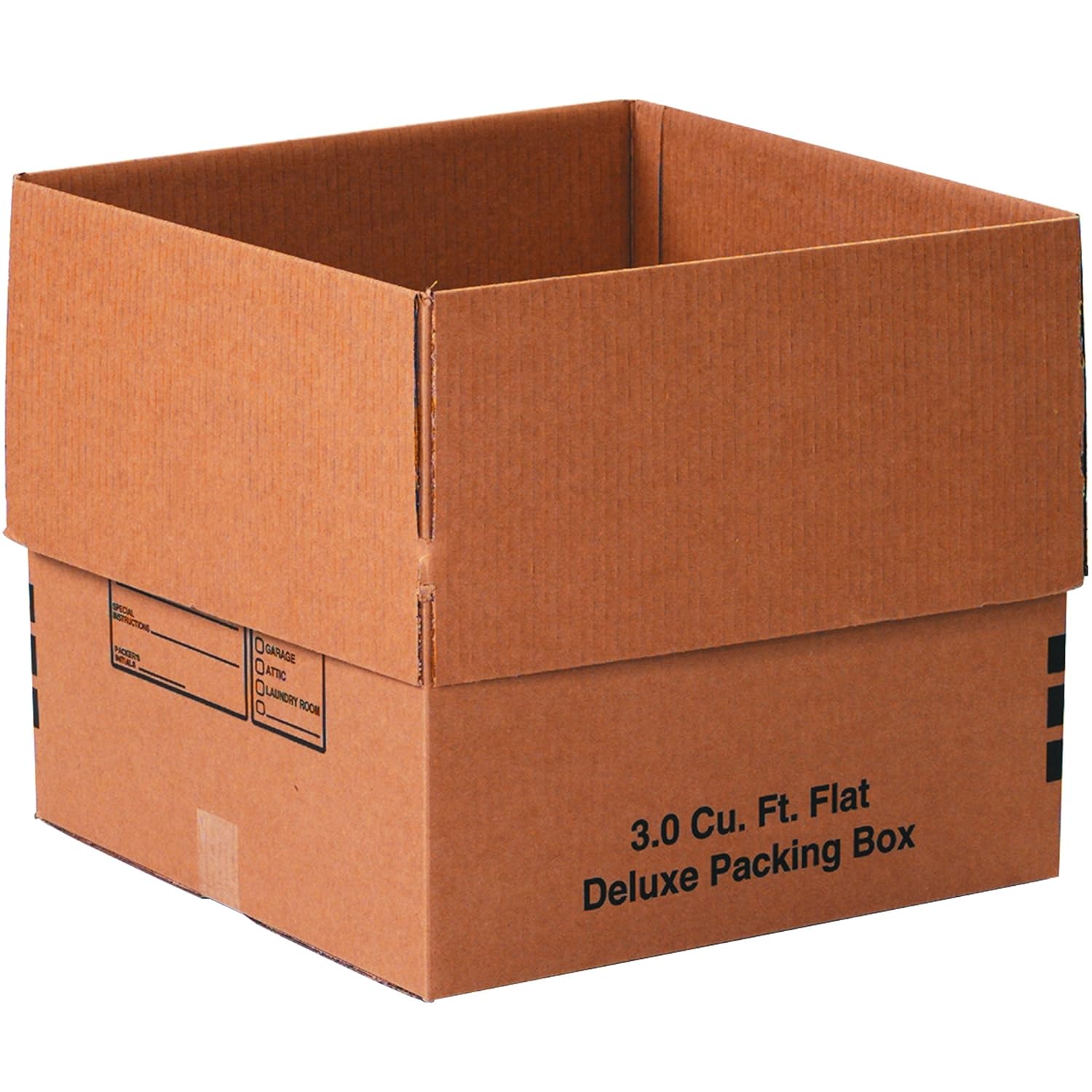 Deluxe Packing Corrugated Cardboard Boxes for Shipping and Moving